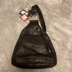 Black Leather Handbag